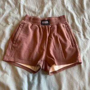 HOAKA Women’s Brown Athletic Shorts